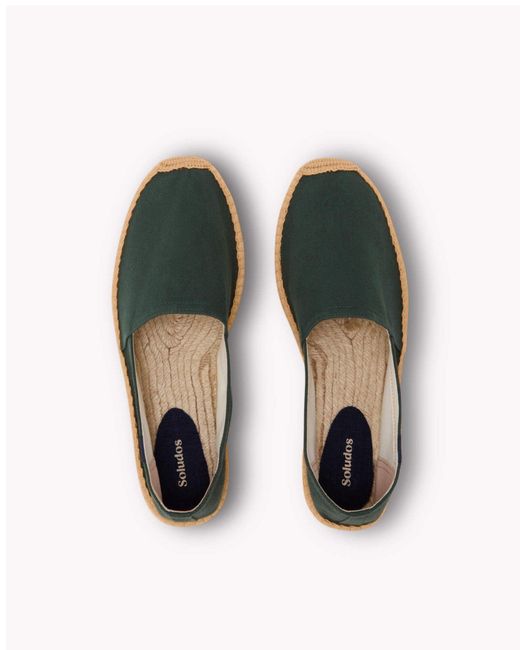 Soludos Dali Original Espadrille | Forest Green for men