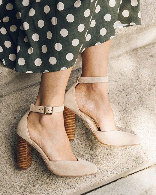 Suede collette hotsell heel