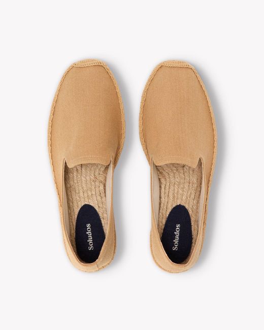 Soludos Natural The Smoking Slipper - Core - Cafe Taupe for men