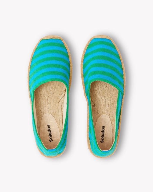 Soludos Original Espadrille | Terry | Blue-green