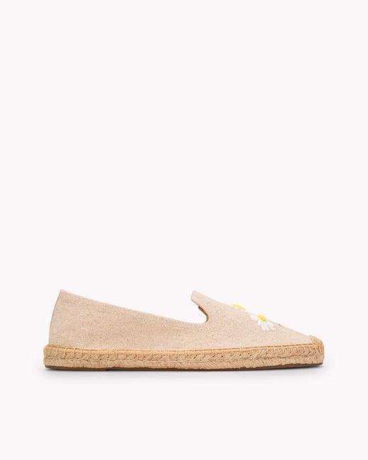 Soludos The Smoking Slipper - Embroidery / Daisy - Natural Undyed