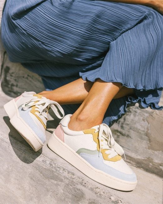 Soludos Blue The Roma - Classic - Sunset Cloud