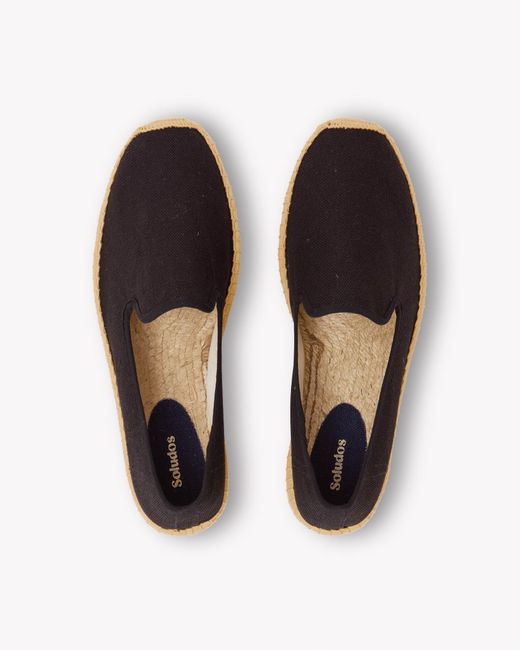 Soludos Multicolor Mens_espadrilles_the Smoking_woven Colors_noche Black for men