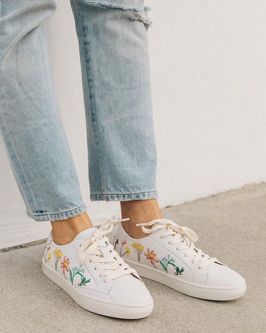 soludos floral sneakers