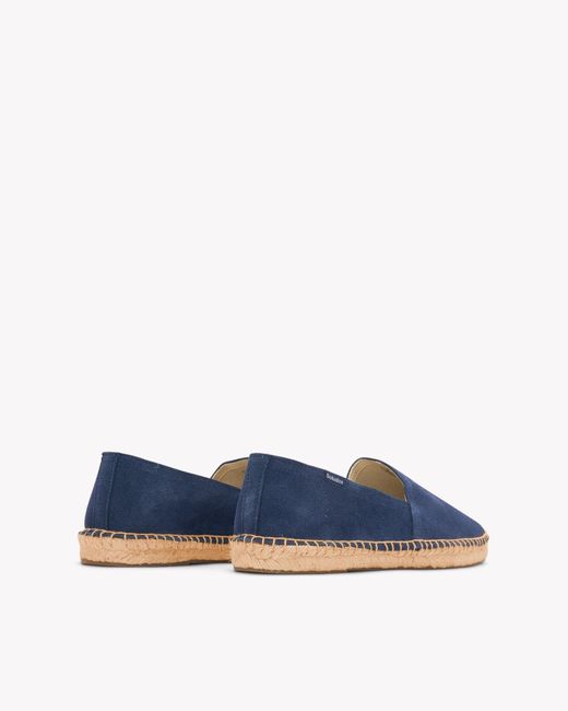 Soludos Original Espadrille | Leather Color | Armada Blue for men