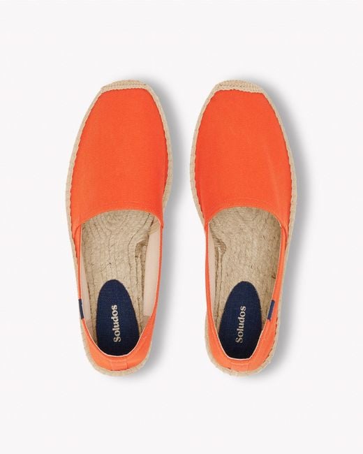 Soludos Dali Original Espadrille | Flama Orange for men