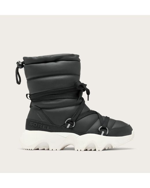 Sorel Black Kinetic Impact Nxt Waterproof Boots
