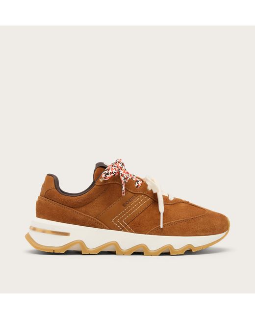 Sorel Brown Kinetic Ember Luxury Sneaker