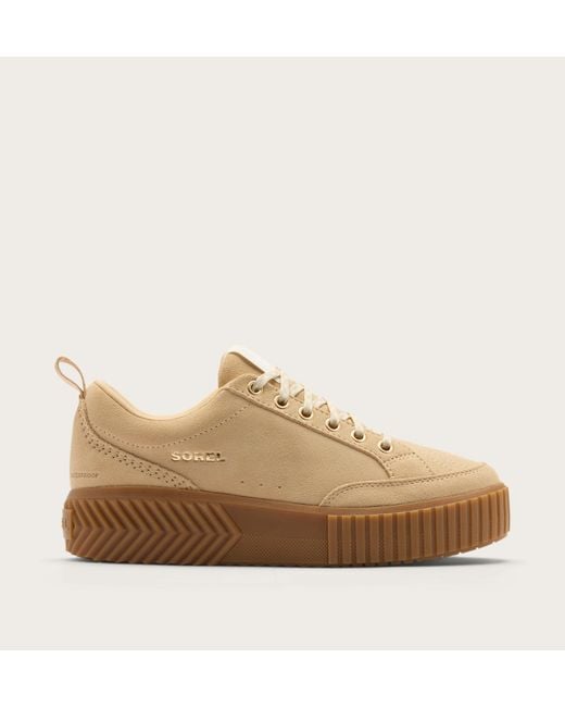 Sorel Brown Ona Ave Waterproof Low Sneaker