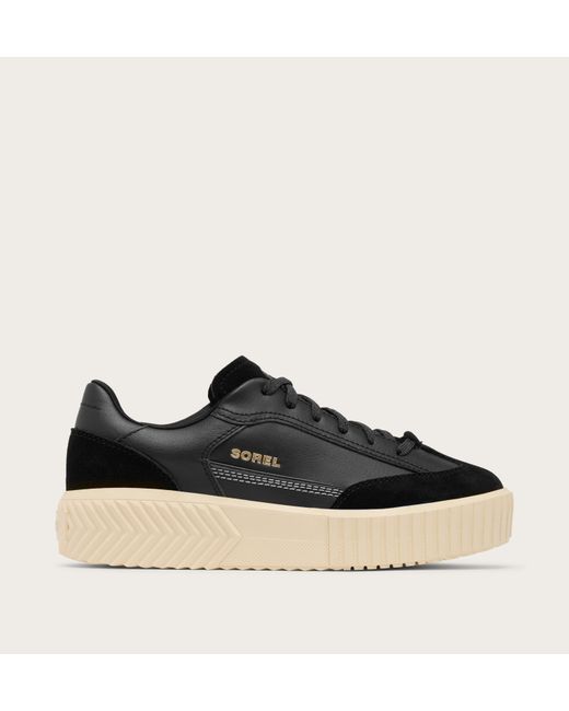 Sorel Black Ona Ave T-Toe Sneaker