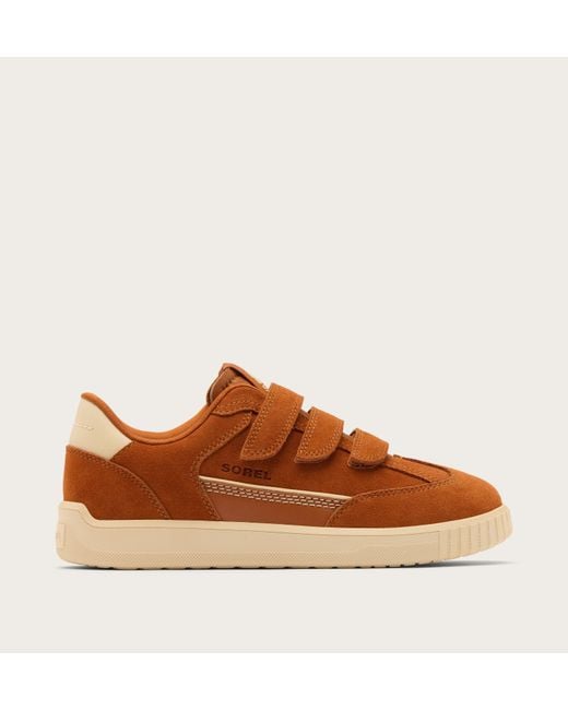 Sorel Brown Ona Drift Strap Sneakers