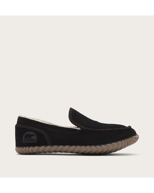 Sorel Black Dude Moc Slipper for men