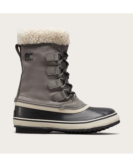 Sorel Gray Winter Carnival Snow Boots