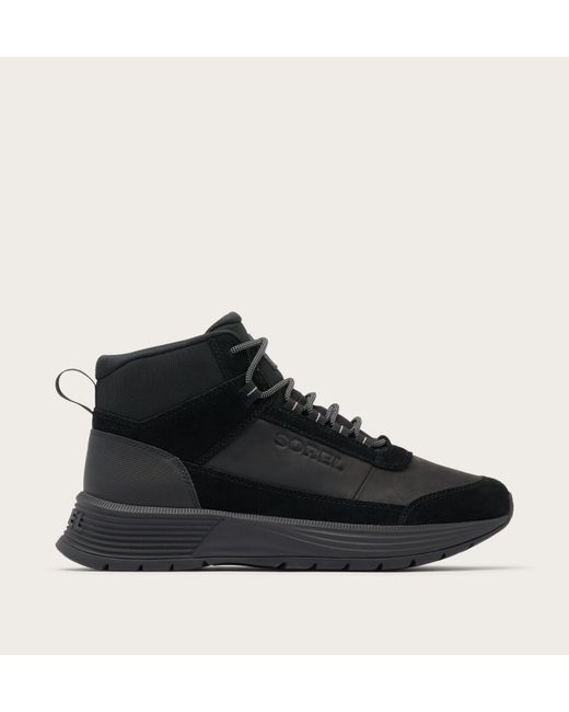 Sorel Black Outing Se Mid Waterproof Sneaker Boot for men