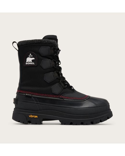 Sorel Black Caribou Horizon Gtx Winter Boots for men