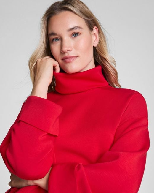 Spanx Red Airessentials Turtleneck