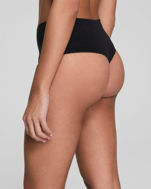 Spanx Blue Shape Extraordinary Supima Cotton Thong