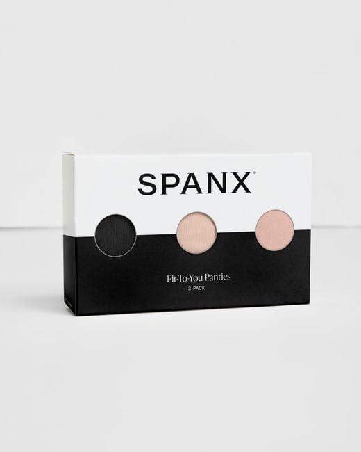 Spanx Multicolor Fit-to-you Superlight Smoothing Bikini 3-pack Box