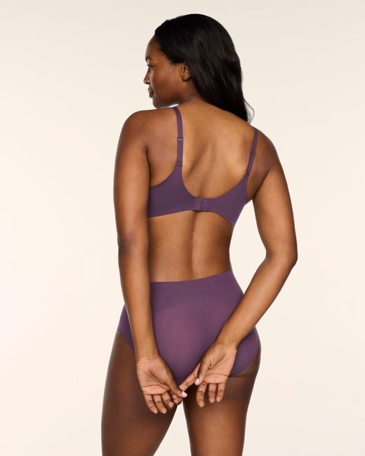 Spanx Purple Supersmooth Brava Push-Up Bra