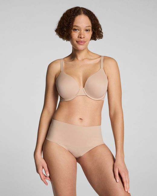Spanx Brown Supersmooth Brava Push-Up Bra