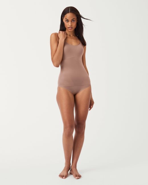 Spanx Brown Shape Invisible Tank Top