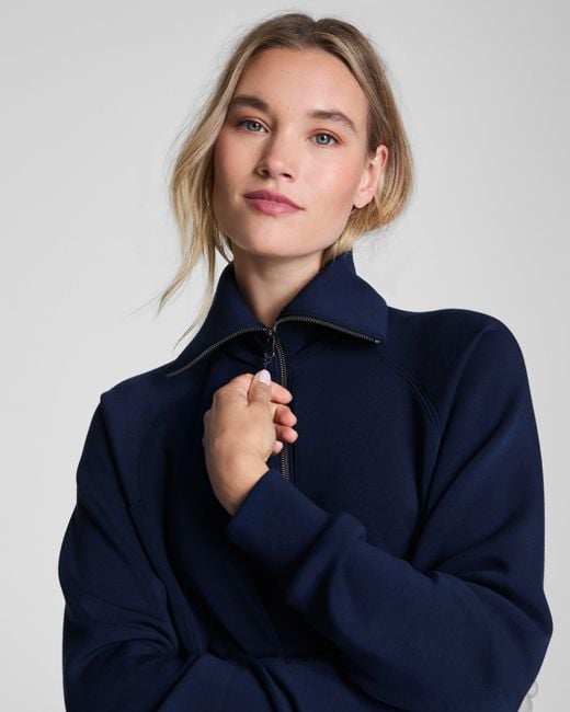 Spanx Blue Airessentials® Half Zip