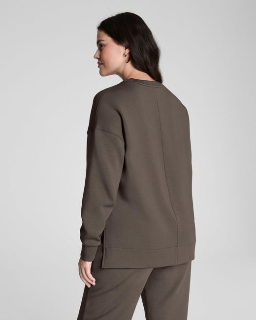 Spanx Gray Airessentials Crewneck Tunic