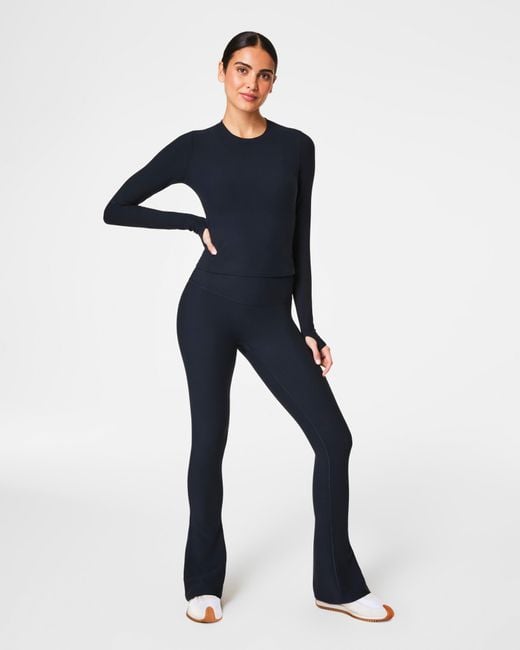 Spanx Blue Smoothtm Onform Micro Flare Pant