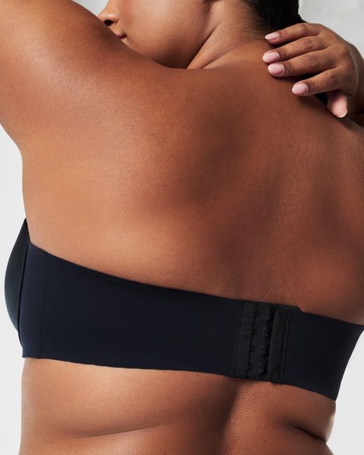 Spanx Black Smooth Suit Your Fancy Strapless Bra