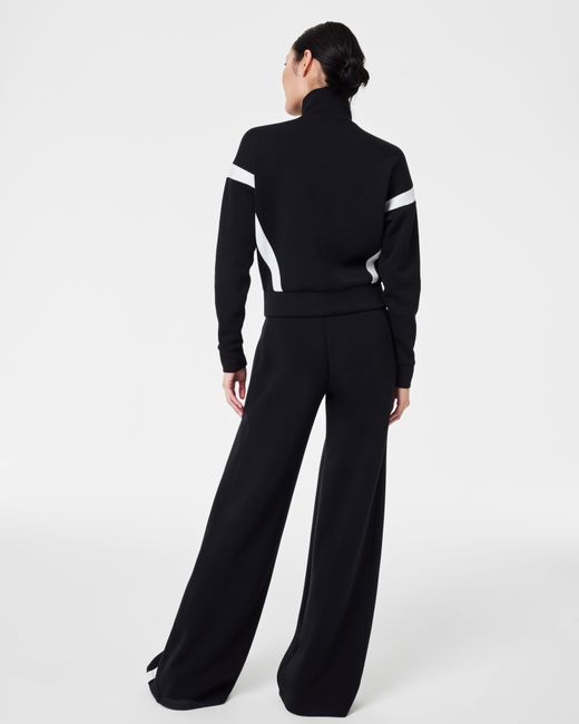 Spanx Blue Airessentials Striped Track Pant