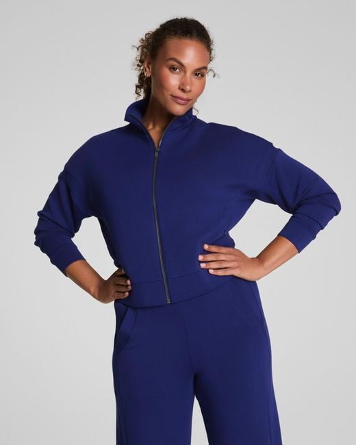 Spanx Blue Airessentials® Track Jacket