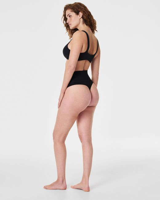 Spanx Black Ecocare Everyday Shaping Thong