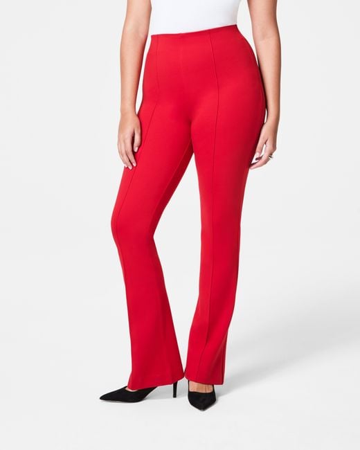 Spanx Blue Supersmoothtm Perfectfit Ponte Micro Flare Pant