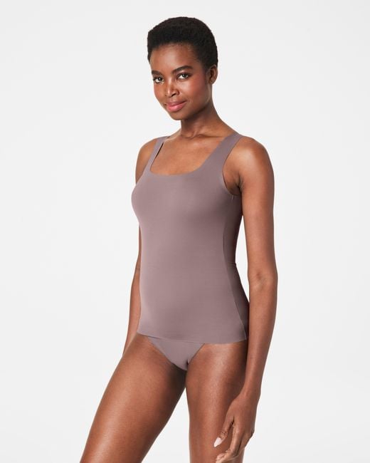 Spanx Purple Supersmooth Essential Tank Top