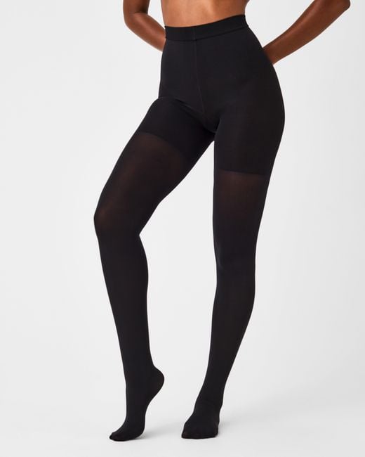 Spanx Blue Shape Mid-Thigh Tight-End Tights