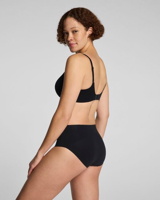 Spanx Black Supersmooth Brava Push-Up Bra