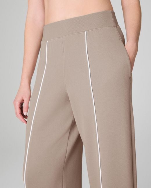 Spanx Natural Airessentials Pique Straight Leg Pants