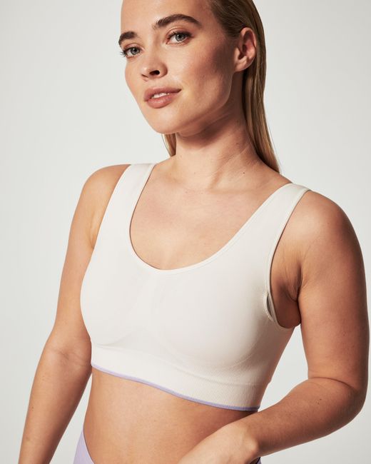 Spanx White Breast Of Both Worlds® Reversible Comfort Bra
