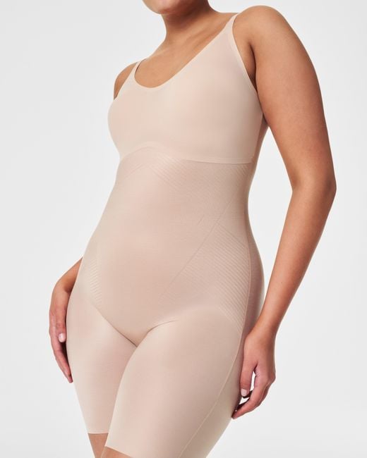 Spanx Natural Shape Invisible Mid-Thigh Bodysuit