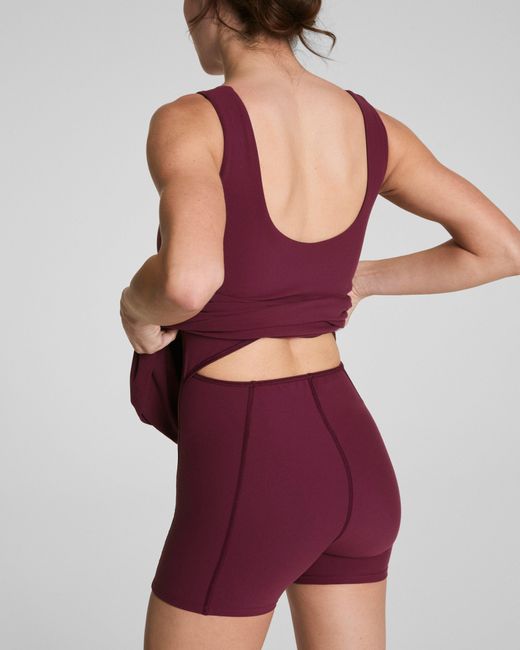 Spanx Purple Smooth Onform Tank Dress