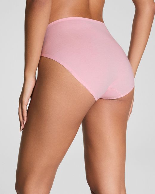 Spanx Purple Smooth Fit-To-You Supima Cotton Brief 3-Pack