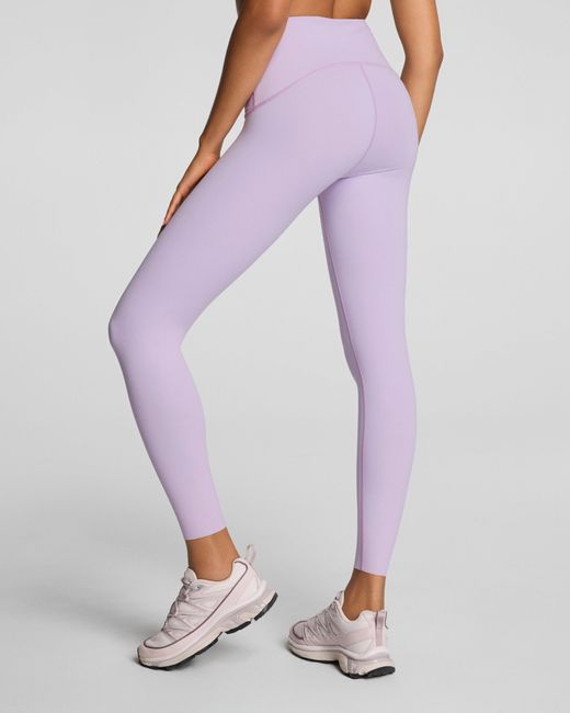 Spanx Purple Shape Booty Boost Full-Length Leggings