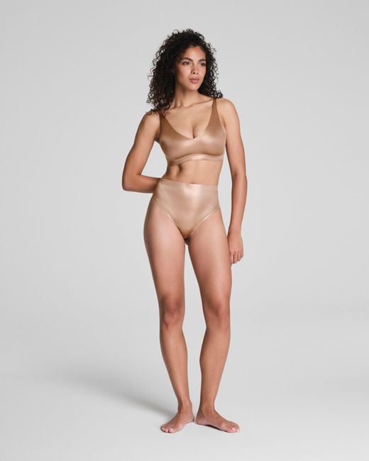 Spanx Natural Shape Luxeshine Thong