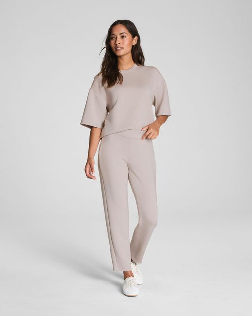 Spanx White Airessentials Relaxed T-Shirt