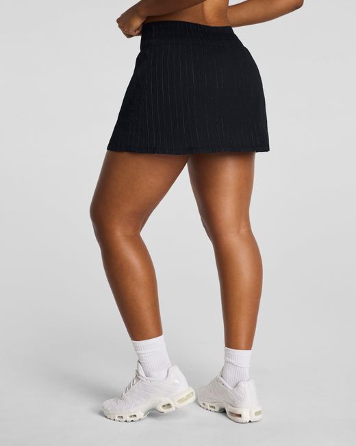 Spanx Blue Shape Boostup Glow Weave Skort, 14"