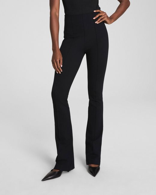 Spanx Blue Supersmoothtm Perfectfit Ponte Micro Flare Pant