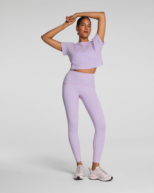 Spanx Purple Shape Booty Boost Full-Length Leggings