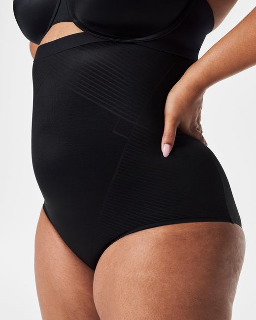 Spanx Black Shape Invisible High-Waisted Brief