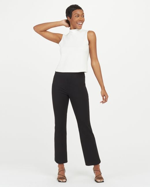 Spanx Cotton On-the-go Kick Flare Pant | Lyst