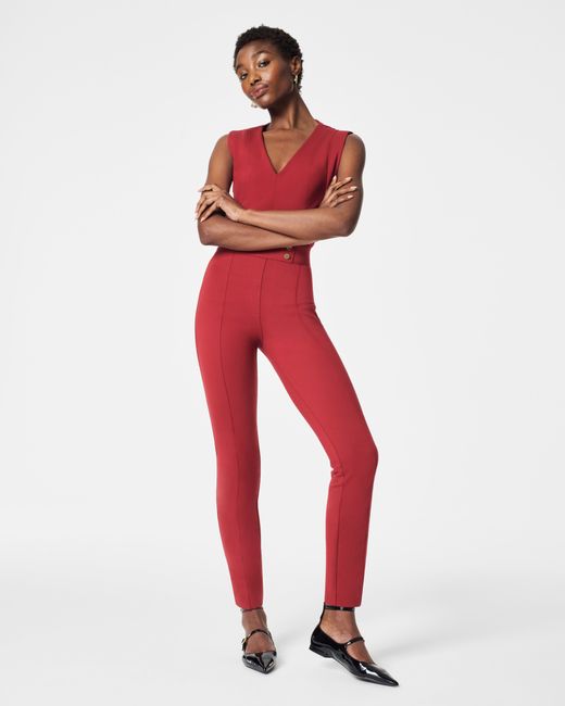 Spanx The Perfect Pant, Button Tapered Ankle